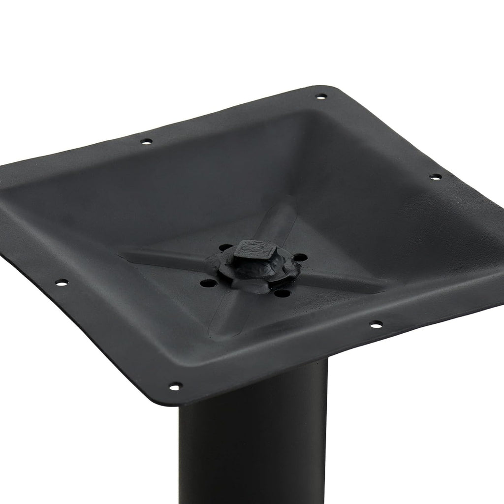 Commercial 30"x30" Table X-Base with 3" Table Height Column for Restaurants, Bars, Banquets