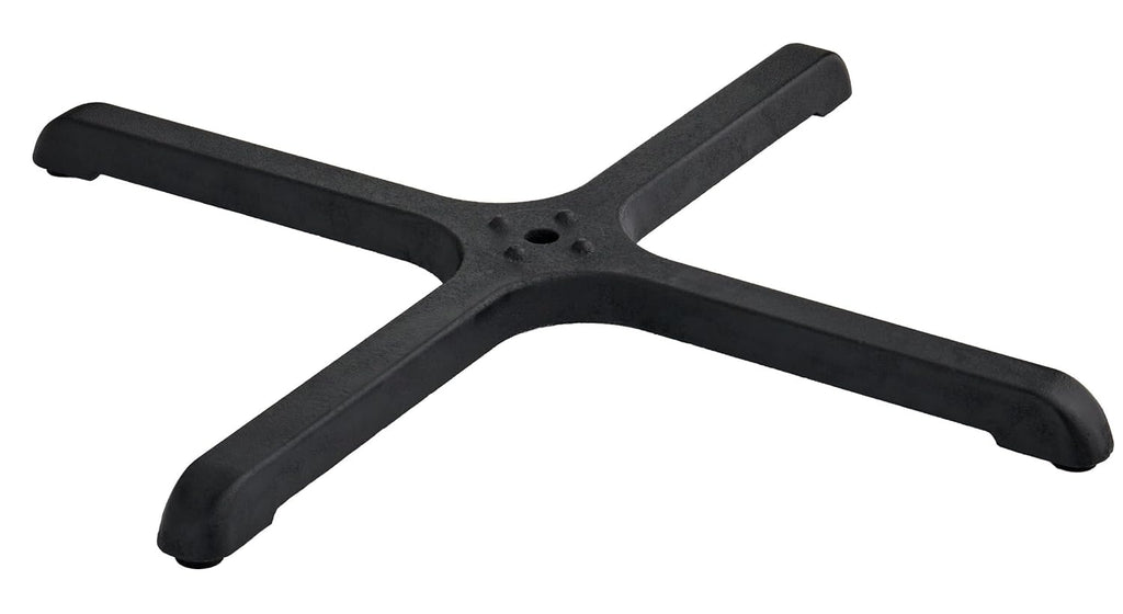 Commercial 30"x30" Table X-Base with 3" Table Height Column for Restaurants, Bars, Banquets