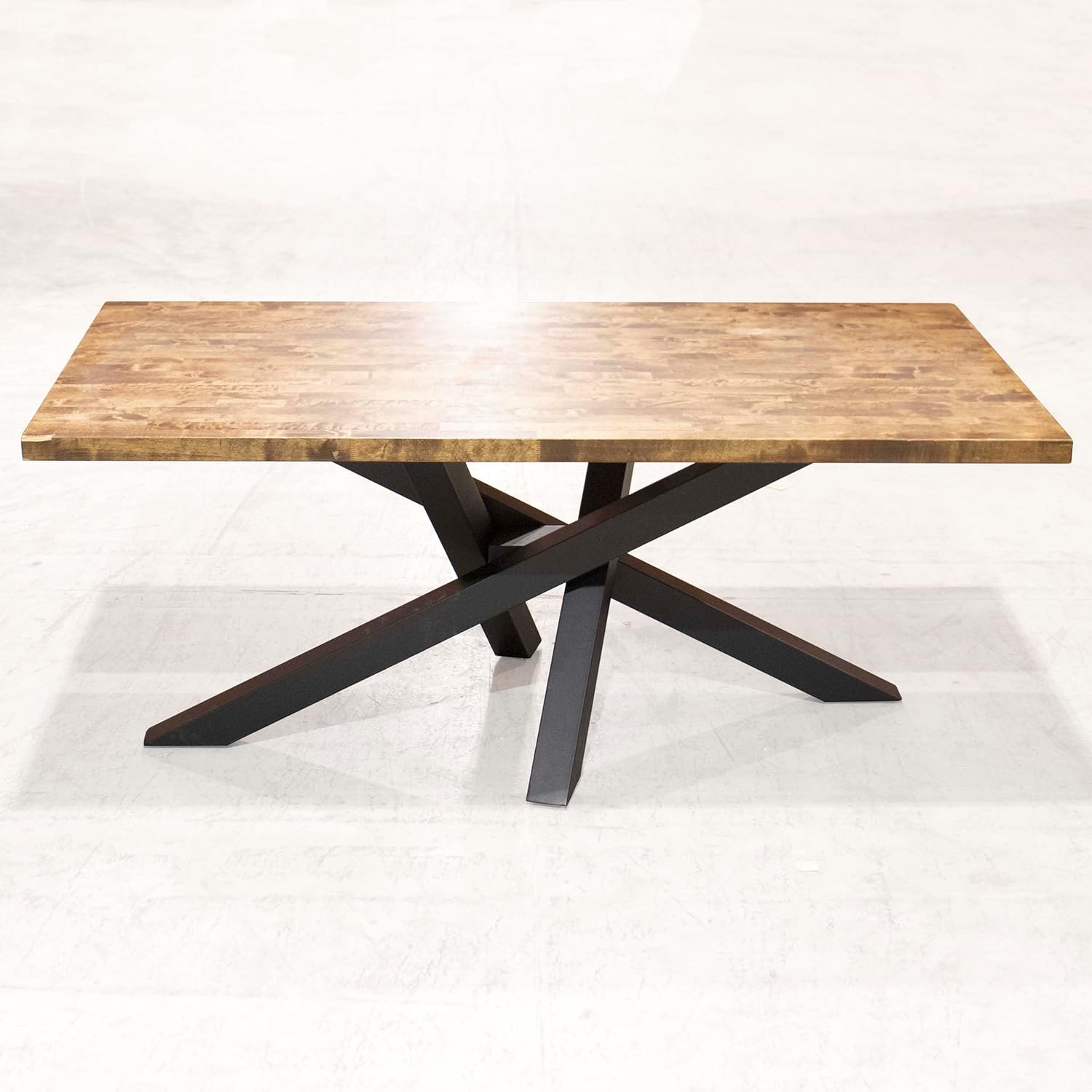 RUSTY DESIGN Straw Bundle Shaped Dining Table Base #SS1710