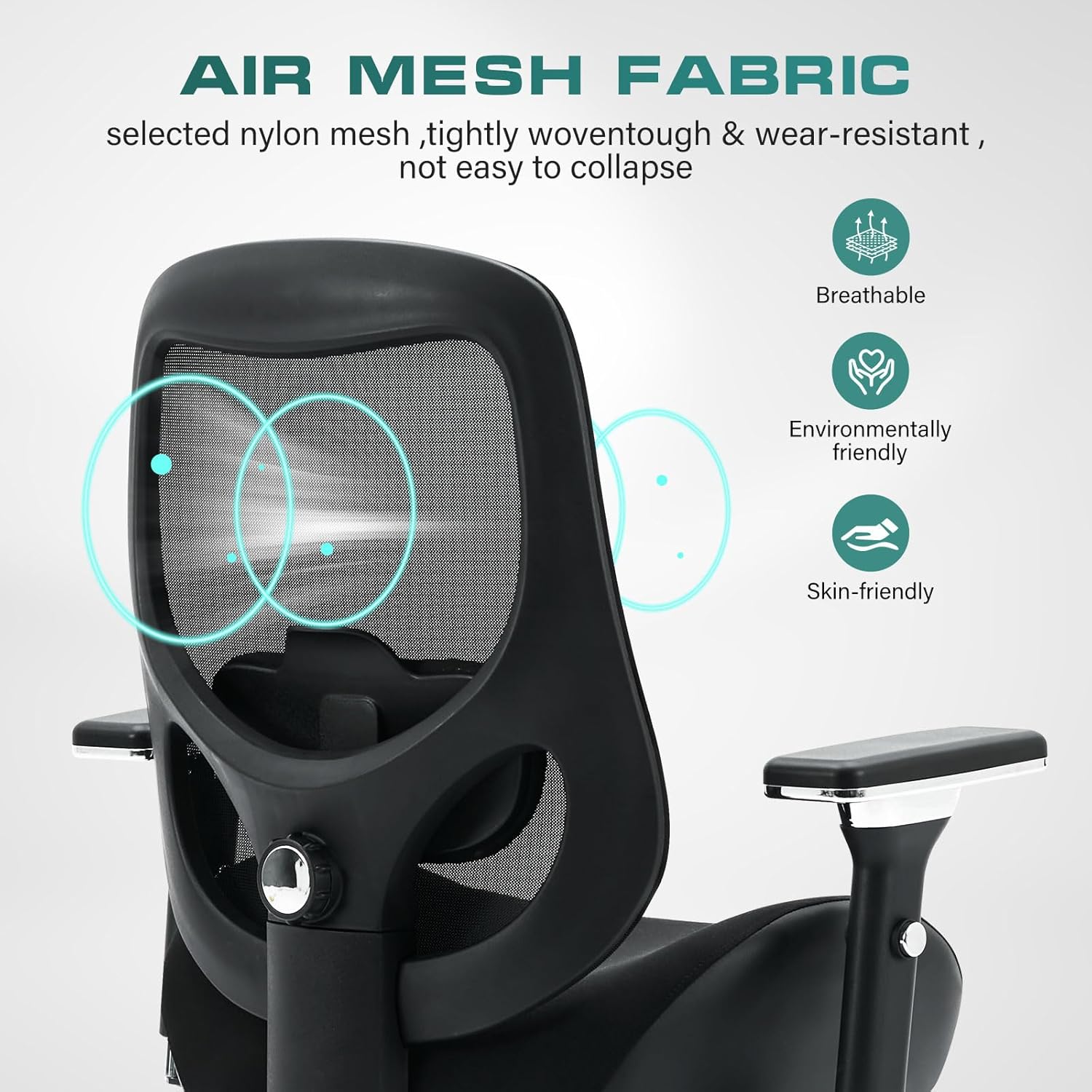 750lbs Big and Tall Office Chair with Wide Thick Seat Cushion for Heavy People Ergonomic Computer Mesh Desk Chairs with 4D Armrests, Adjustable Lumbar Support for Adults 8 Hours daliy Work