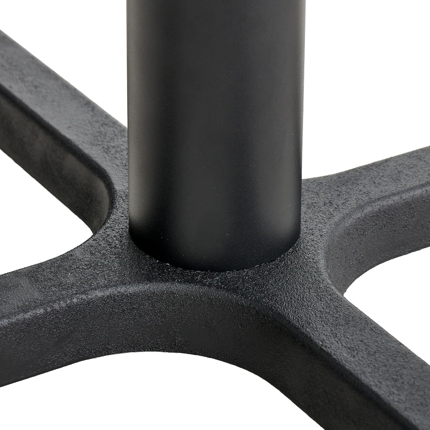 Commercial 30"x30" Table X-Base with 3" Table Height Column for Restaurants, Bars, Banquets