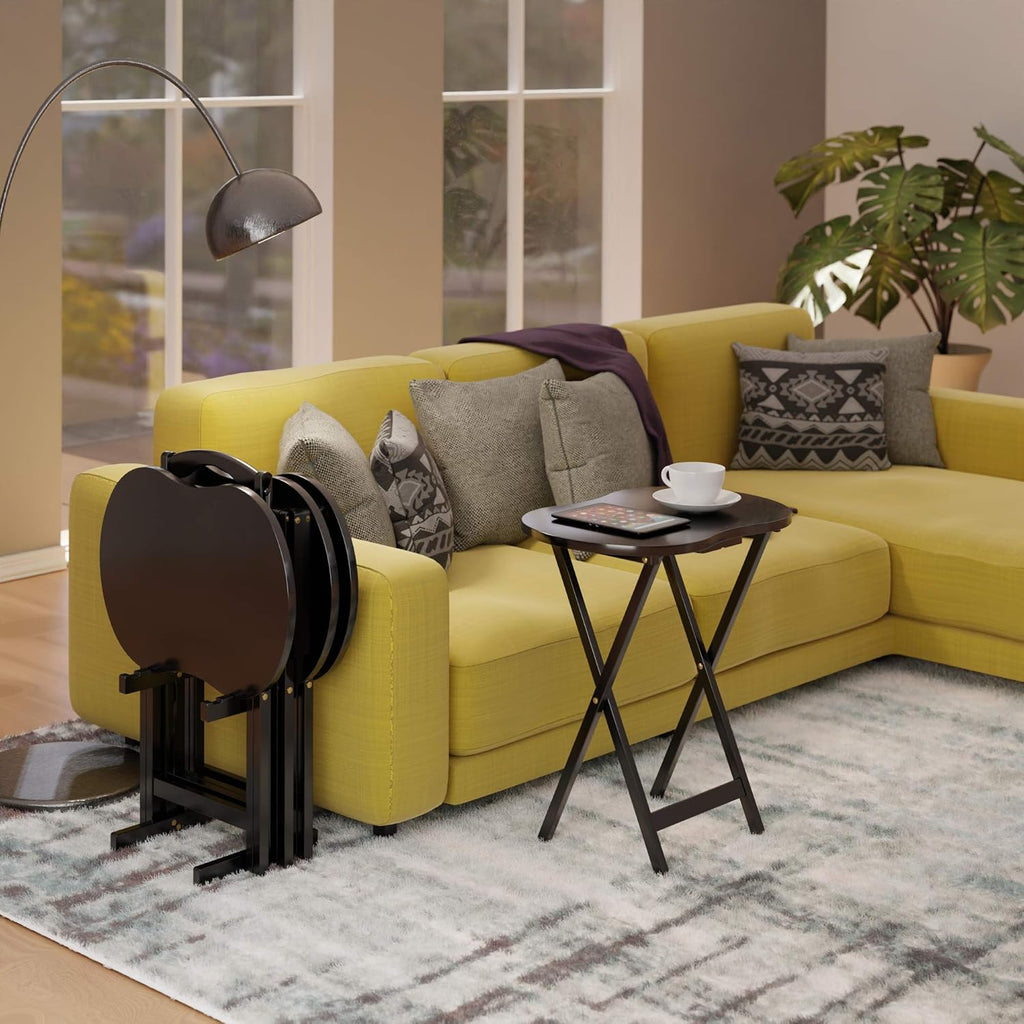 Winsome 23-inch TV Table Set, Brown, 5/Set (92532)